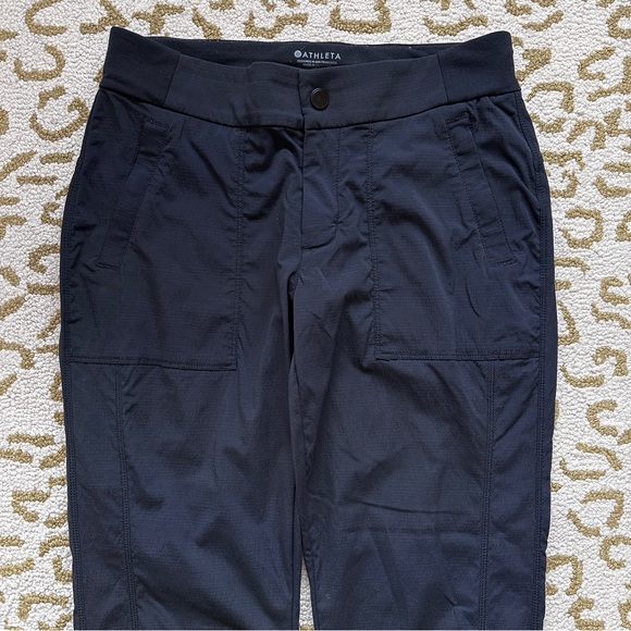Athleta Trekkie Jogger 2.0, Black, 4 Petite - Picture 3 of 9